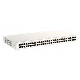 D-Link DBS-2000-52MP E verkkokytkin Hallittu L2 Gigabit Ethernet (10 100 1000) Power over Ethernet -tuki Valkoinen