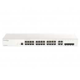 D-Link DBS-2000-28 E verkkokytkin Hallittu L2 Gigabit Ethernet (10 100 1000) Harmaa