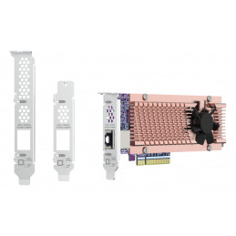 QNAP Card QM2 liitäntäkortti -sovitin Sisäinen PCIe, RJ-45