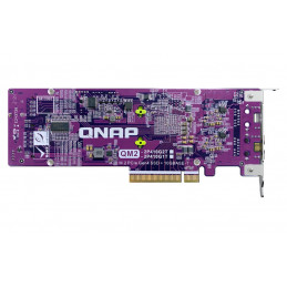 QNAP Card QM2 liitäntäkortti -sovitin Sisäinen PCIe, RJ-45