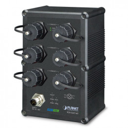 PLANET IGS-5227-6T verkkokytkin Hallittu L2+ Gigabit Ethernet (10 100 1000) Musta