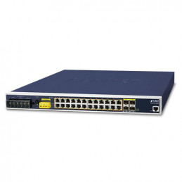 PLANET IGS-6325-24P4S verkkokytkin Hallittu L3 Gigabit Ethernet (10 100 1000) Power over Ethernet -tuki 1U Sininen