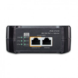 PLANET POE-175-95 verkkohaaroitin Musta Power over Ethernet -tuki