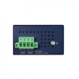 PLANET IPOE-270-12V verkkokytkin Power over Ethernet -tuki Sininen