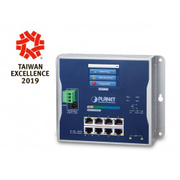 PLANET WGS-5225-8T2SV verkkokytkin Hallittu L2+ Gigabit Ethernet (10 100 1000) Musta