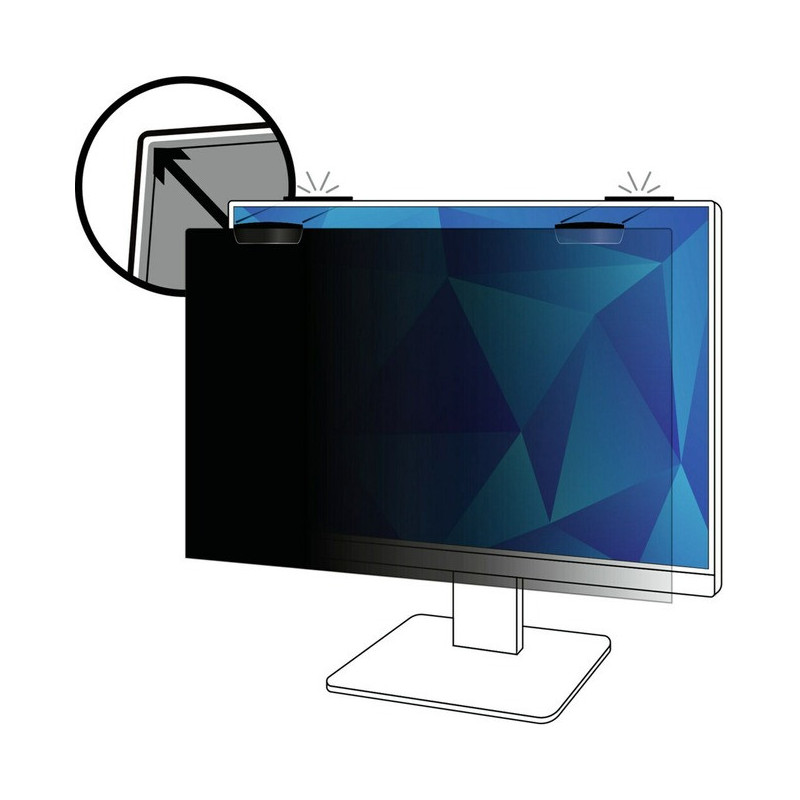 3M yksityisyyssuodatin 25 tuuma Full Screen -näyttöön, jossa on COMPLY™ magneettinen kiinnitysjärjestelmä, 16 10, PF250W1EM