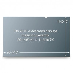 3M BS58.4W9 Kehyksetön näytön yksityisyyssuodatin 58,4 cm (23")