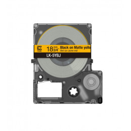 Epson C53S672074 etikettien kirjoitusnauha Musta keltaisella
