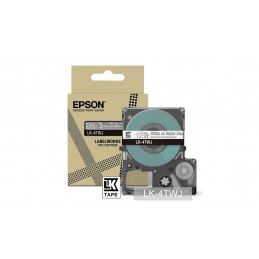 Epson LK-4TWJ Musta, Läpinäkyvä