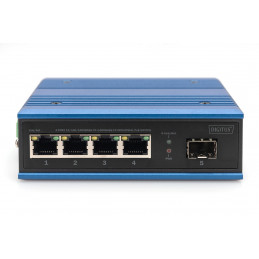 Digitus DN-651135 verkkokytkin Hallitsematon Gigabit Ethernet (10 100 1000) Musta, Sininen