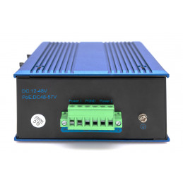Digitus DN-651133 verkkokytkin Hallitsematon Fast Ethernet (10 100) Power over Ethernet -tuki Musta, Sininen