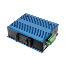 Digitus DN-651130 verkkokytkin Hallitsematon Fast Ethernet (10 100) Musta, Sininen