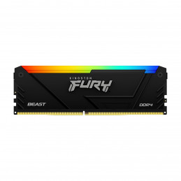 Kingston Technology FURY Beast RGB muistimoduuli 32 GB 2 x 16 GB DDR4 3200 MHz