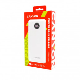 Canyon PB-2002 20000 mAh Valkoinen