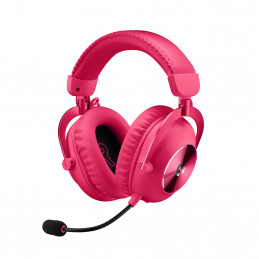Logitech G PRO X 2 LIGHTSPEED Kuulokkeet Langallinen & langaton Pääpanta Pelaaminen Bluetooth Magenta