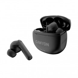 Canyon CNS-TWS8B kuulokkeet ja kuulokemikrofoni True Wireless Stereo (TWS) In-ear Puhelut Musiikki Urheilu Päivittäinen