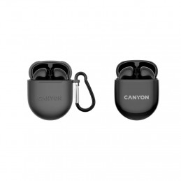 Canyon CNS-TWS6B kuulokkeet ja kuulokemikrofoni True Wireless Stereo (TWS) In-ear Puhelut Musiikki Urheilu Päivittäinen