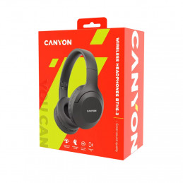 Canyon CNS-CBTHS3DG kuulokkeet ja kuulokemikrofoni Langallinen & langaton Pääpanta Puhelut Musiikki Urheilu Päivittäinen