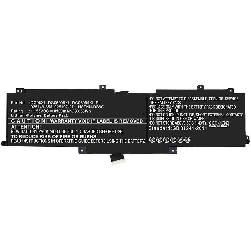 CoreParts MBXHP-BA0216 kannettavan tietokoneen varaosa Akku