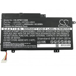 CoreParts MBXHP-BA0143 kannettavan tietokoneen varaosa Akku