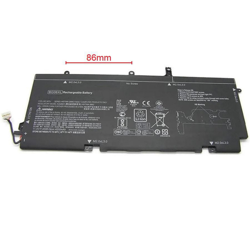 CoreParts MBXHP-BA0209 kannettavan tietokoneen varaosa Akku