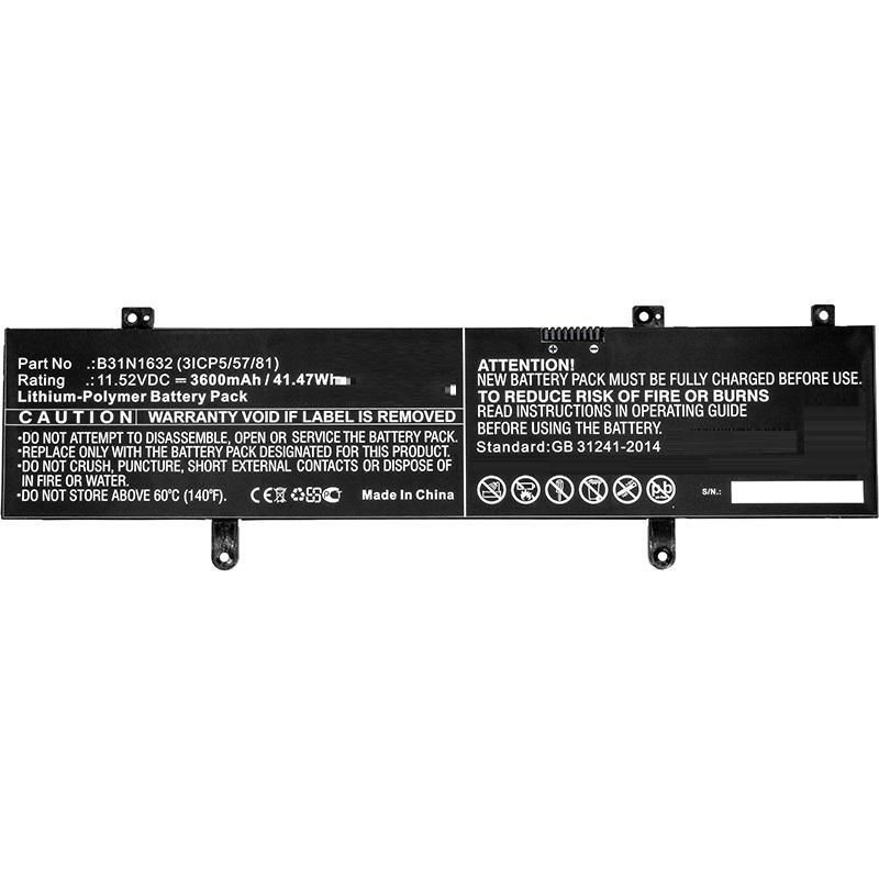 CoreParts MBXAS-BA0081 kannettavan tietokoneen varaosa Akku
