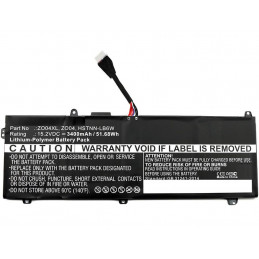 CoreParts MBXHP-BA0109 kannettavan tietokoneen varaosa Akku