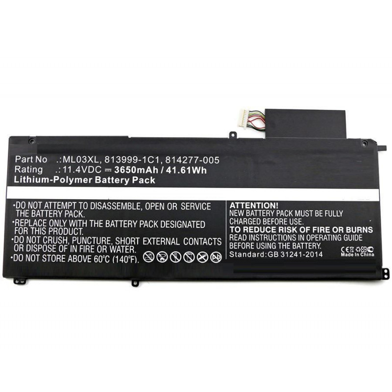 CoreParts MBXHP-BA0117 kannettavan tietokoneen varaosa Akku