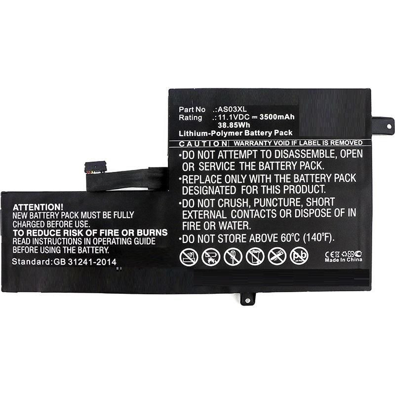 CoreParts MBXHP-BA0138 kannettavan tietokoneen varaosa Akku