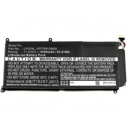 CoreParts MBXHP-BA0137 kannettavan tietokoneen varaosa Akku
