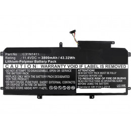 CoreParts MBXAS-BA0115 kannettavan tietokoneen varaosa Akku