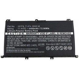 CoreParts MBXDE-BA0053 kannettavan tietokoneen varaosa Akku