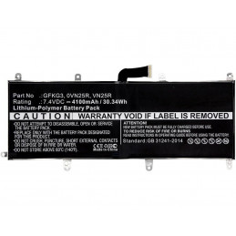 CoreParts MBXDE-BA0063 kannettavan tietokoneen varaosa Akku