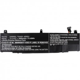 CoreParts MBXDE-BA0117 kannettavan tietokoneen varaosa Akku