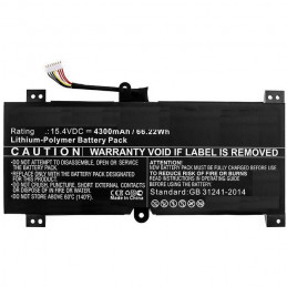 CoreParts MBXAS-BA0336 kannettavan tietokoneen varaosa Akku