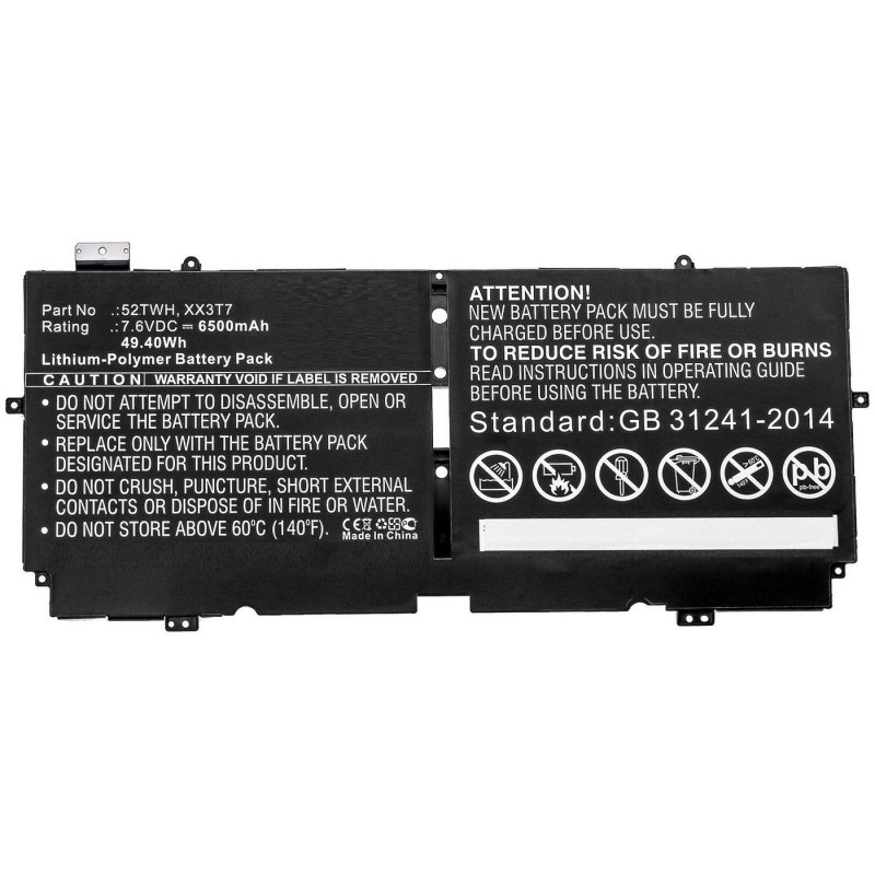 CoreParts MBXDE-BA0222 kannettavan tietokoneen varaosa Akku