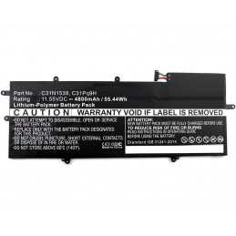 CoreParts MBXAS-BA0023 kannettavan tietokoneen varaosa Akku