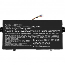 CoreParts MBXAC-BA0097 kannettavan tietokoneen varaosa Akku