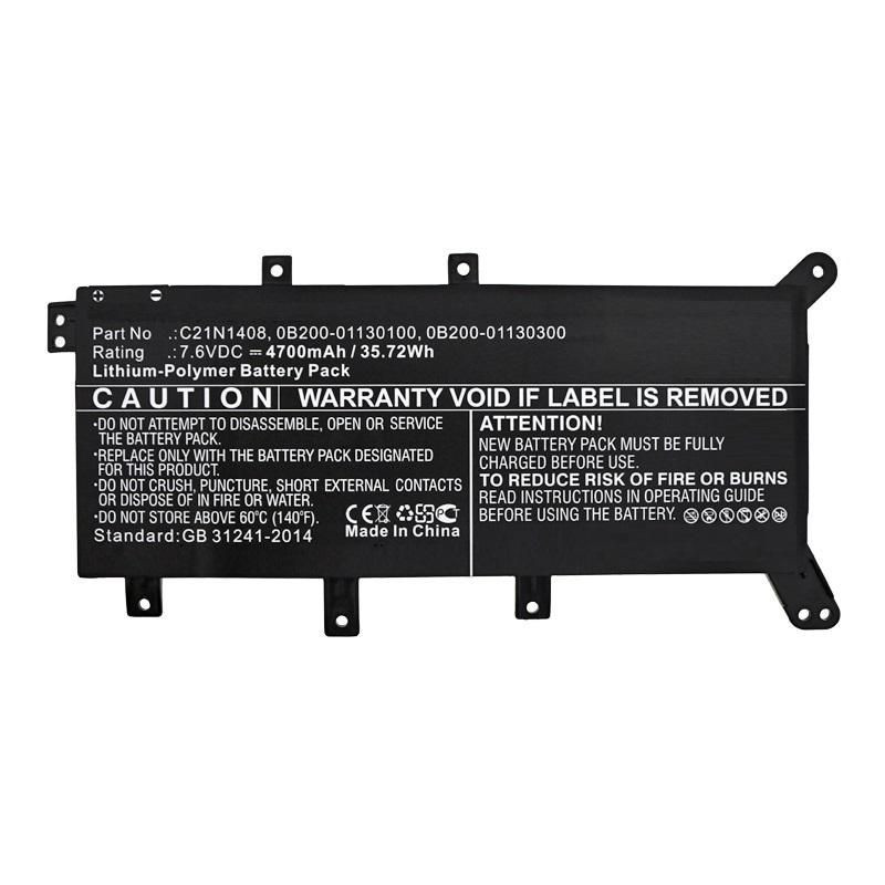 CoreParts MBXAS-BA0238 kannettavan tietokoneen varaosa Akku
