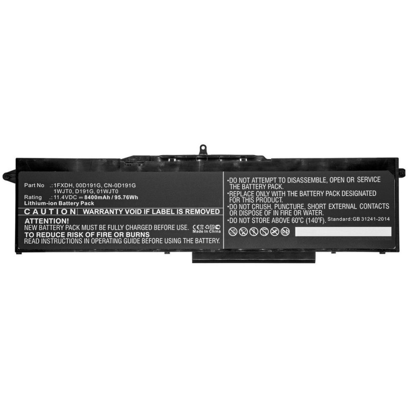 CoreParts MBXDE-BA0202 kannettavan tietokoneen varaosa Akku