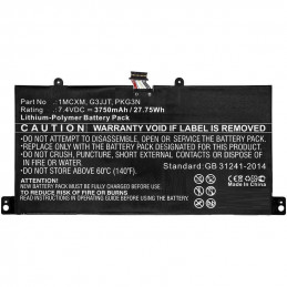 CoreParts MBXDE-BA0199 kannettavan tietokoneen varaosa Akku