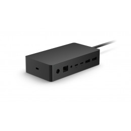 Microsoft Surface Dock 2 mobiililaitteiden telakka-asema Tabletti Musta