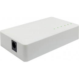 Gearlab GLB236050 verkkokytkin Hallitsematon Gigabit Ethernet (10 100 1000) Valkoinen