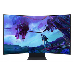 Samsung Odyssey S55CG970NU tietokoneen litteä näyttö 139,7 cm (55") 3840 x 2160 pikseliä 4K Ultra HD LED Musta