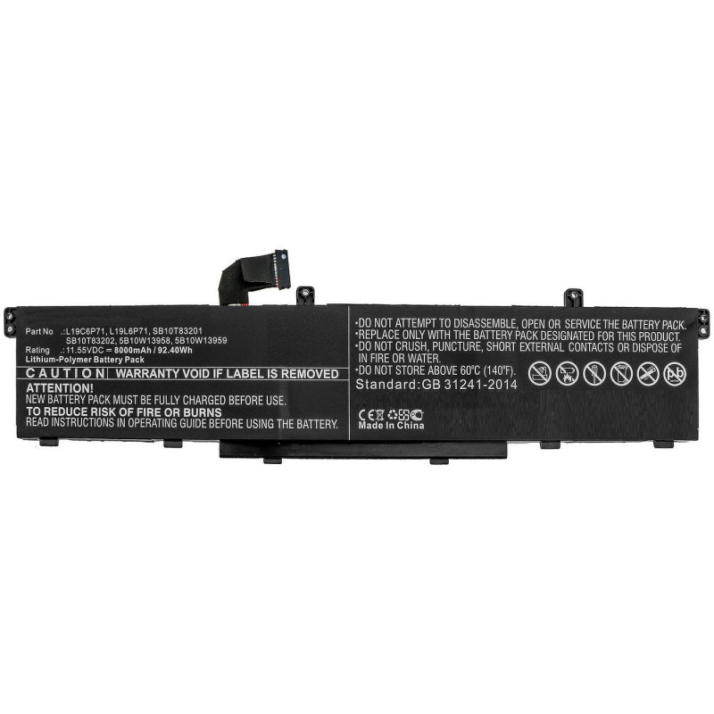 CoreParts MBXLE-BA0302 kannettavan tietokoneen varaosa Akku