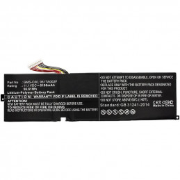CoreParts MBXRZ-BA0003 kannettavan tietokoneen varaosa Akku