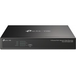 TP-Link VIGI NVR1008H-8MP verkkovideotallennin Musta