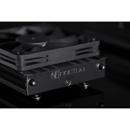 Noctua NH-L9A-AM5 CHROMAX.BLACK Tietokoneen jäähdytysjärjestelmä Suoritin Ilmanjäähdytin 9,2 cm Musta 1 kpl