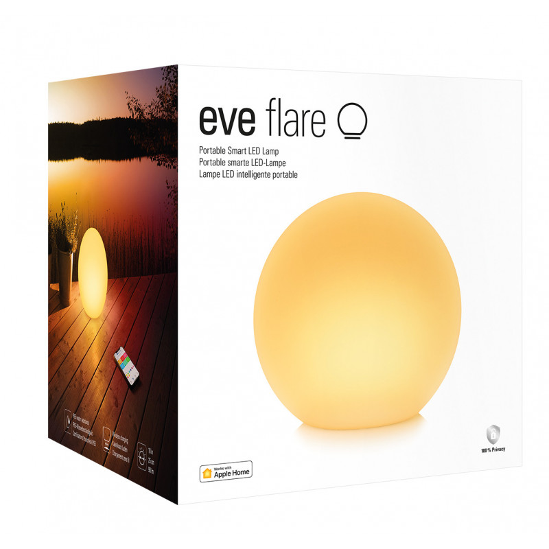 Eve Flare Thread Älypöytävalaisin Bluetooth Valkoinen