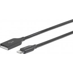 eSTUFF ES601165 Lightning-kaapeli 1,5 m Harmaa